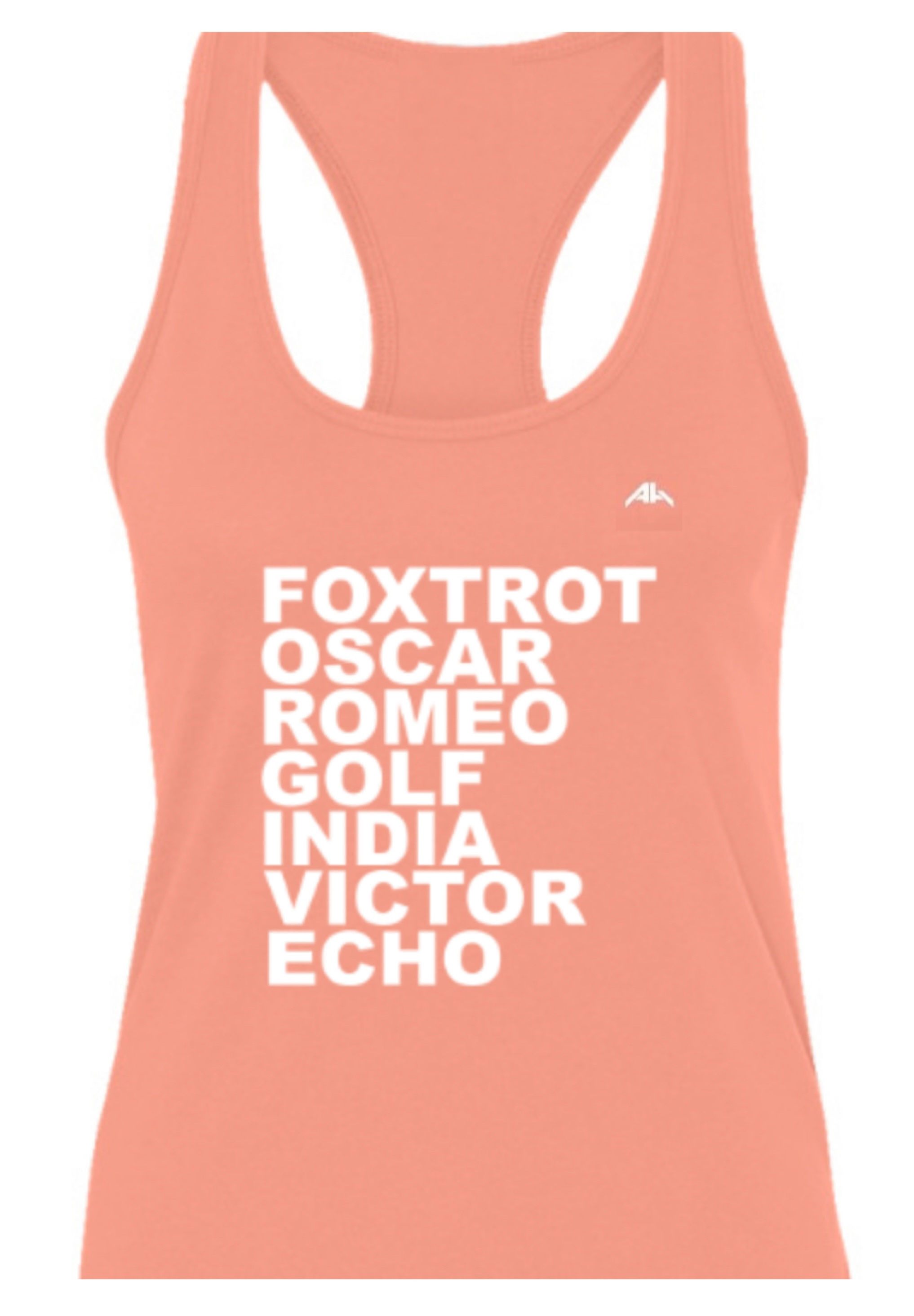 WOMEN’S “FORGIVE” RACEBACK TANK