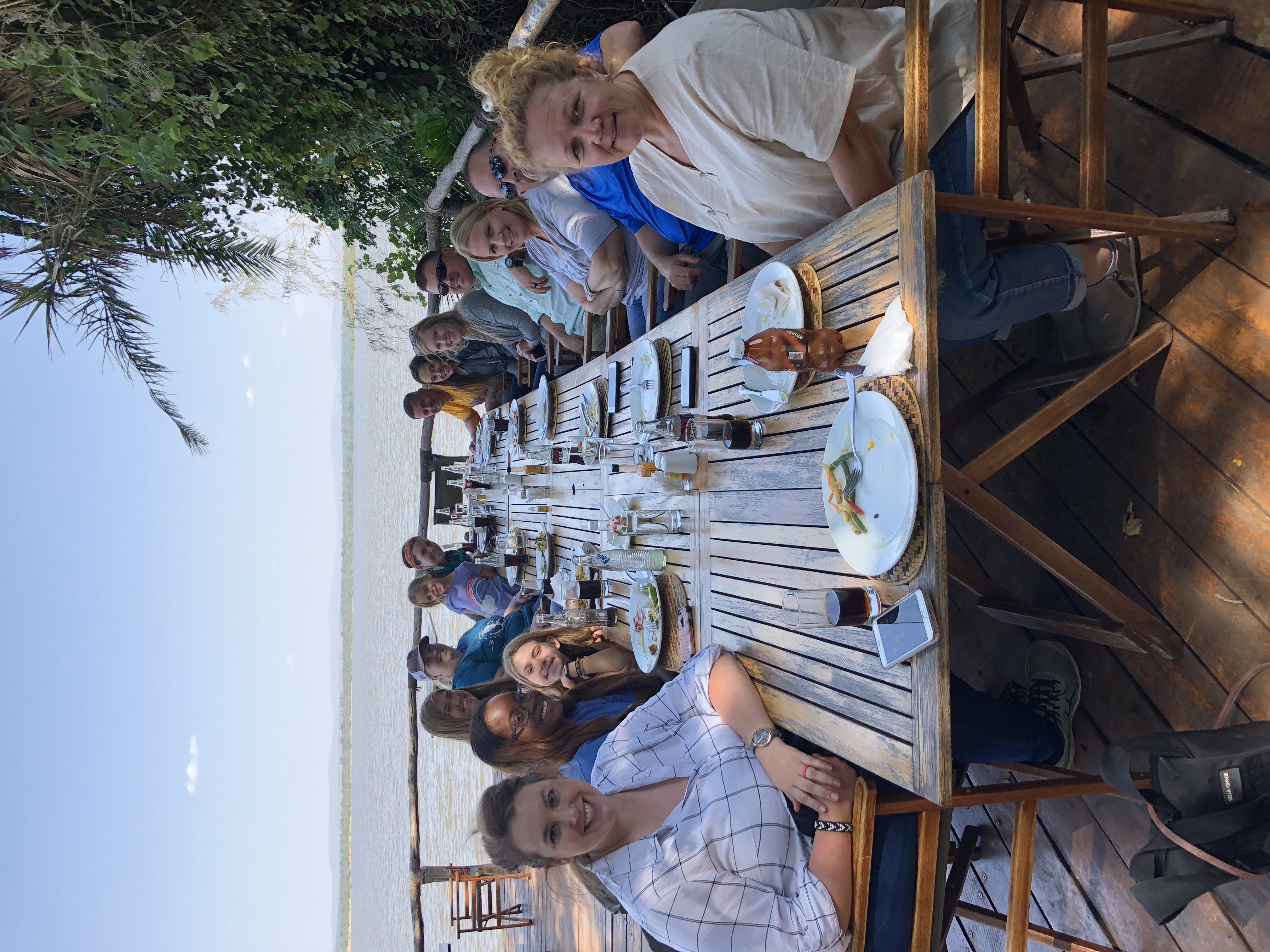Dinner at Ruzizi Tented Lodge