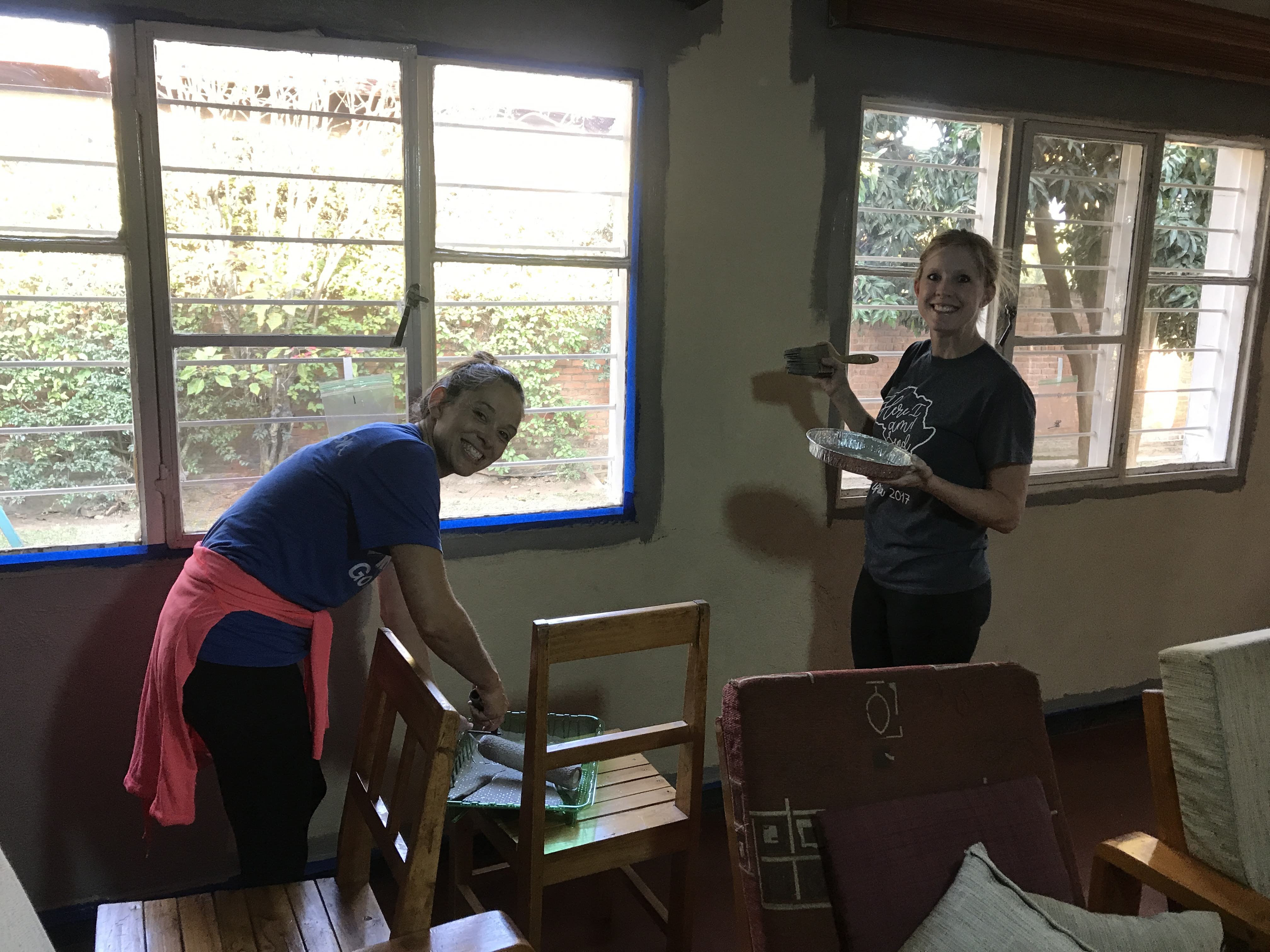 More painting