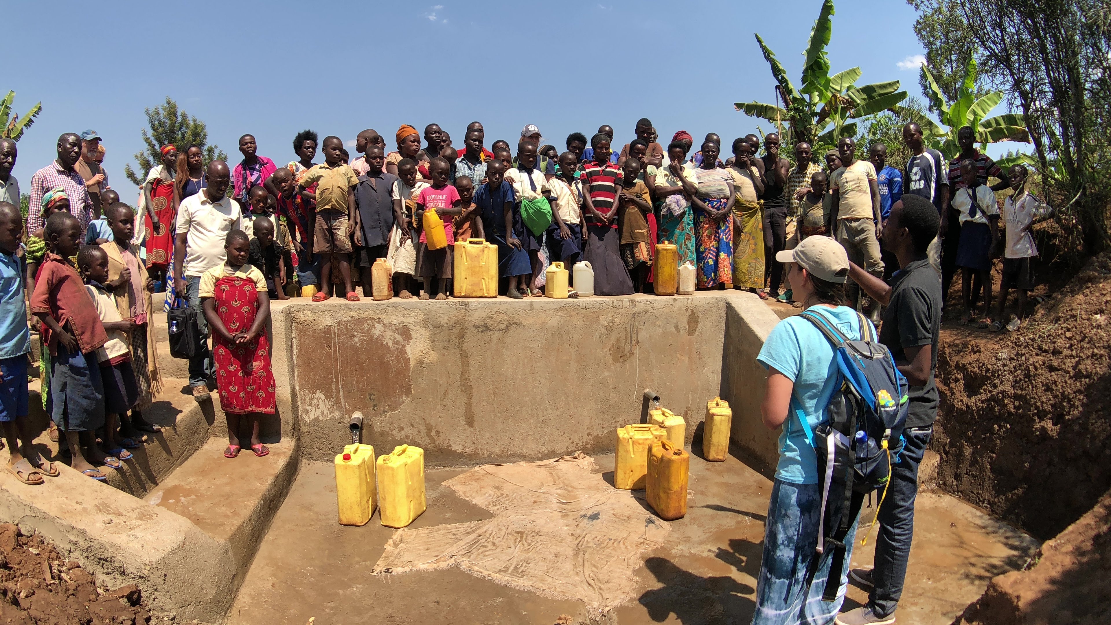 Water Well in Kanazi, Rwanda