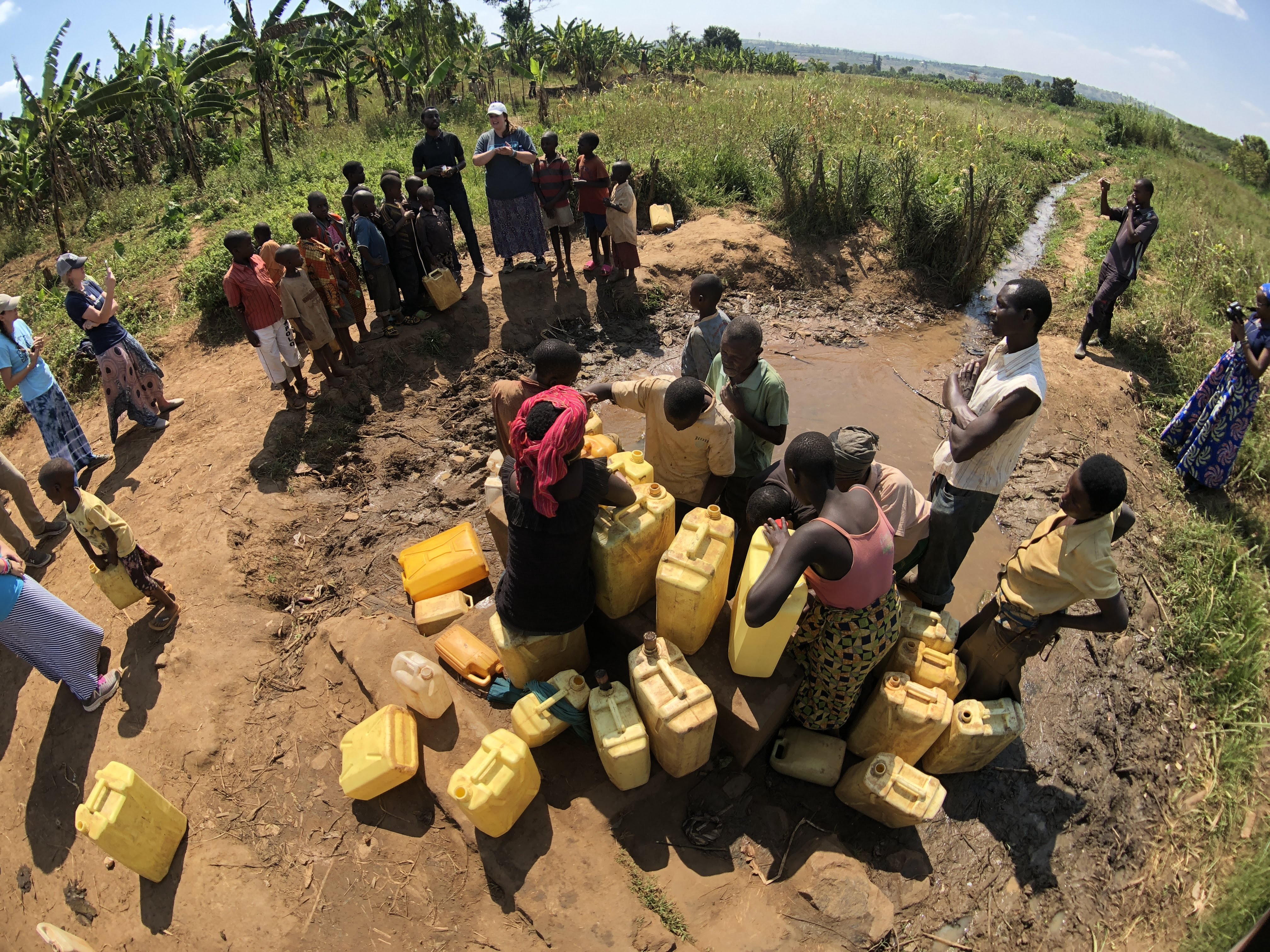 Future water well site - Rwanda