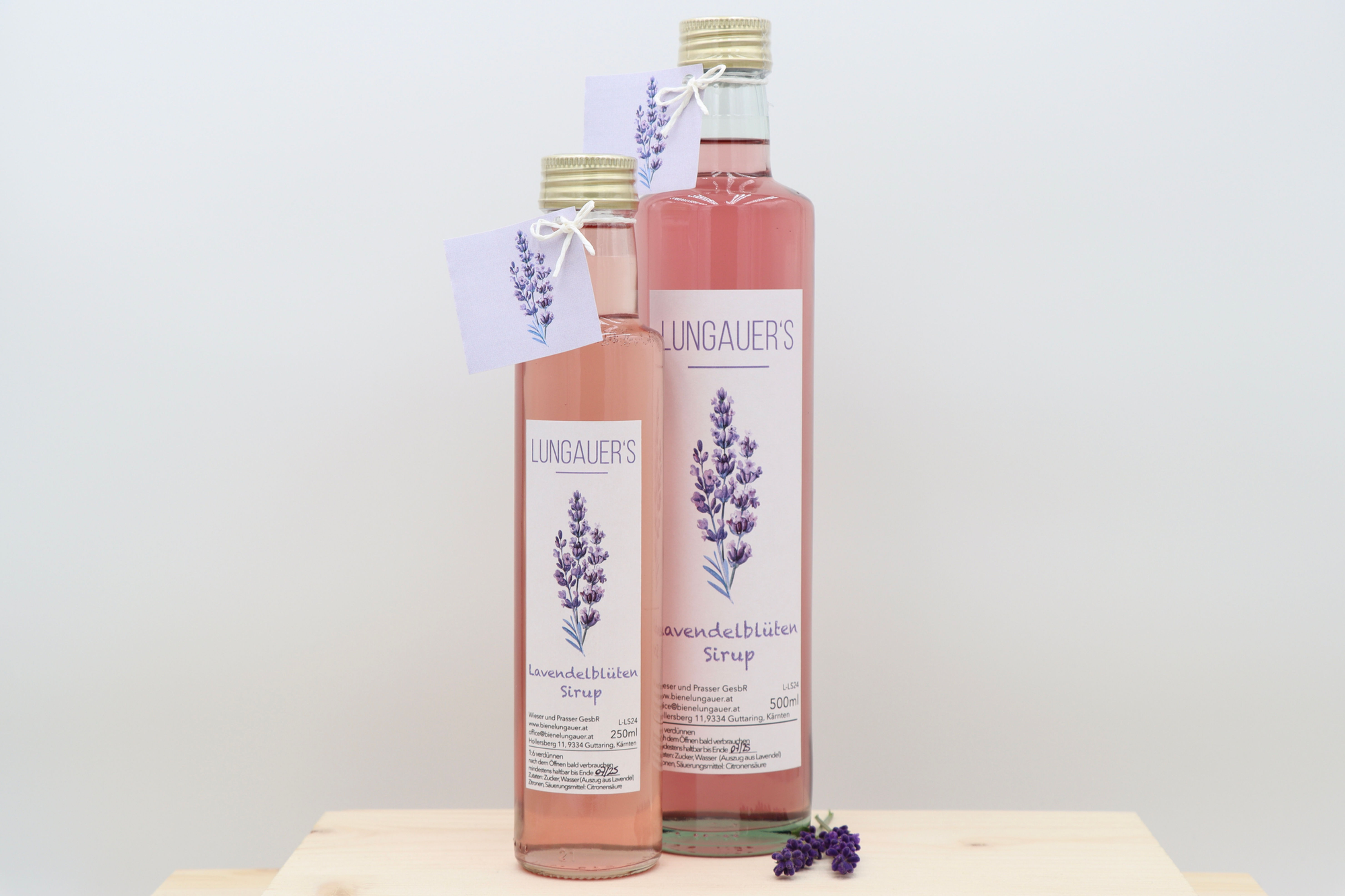 Lavendelblüten-Sirup