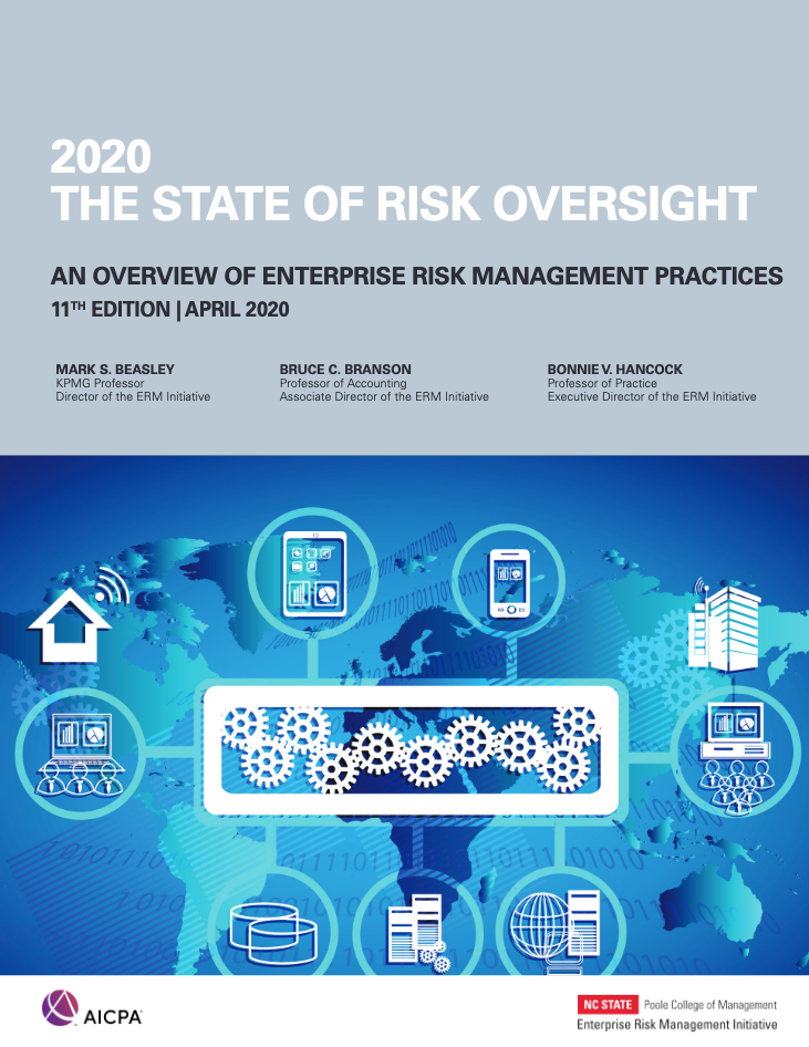 Current State Risk 2020 The State of Risk Oversight