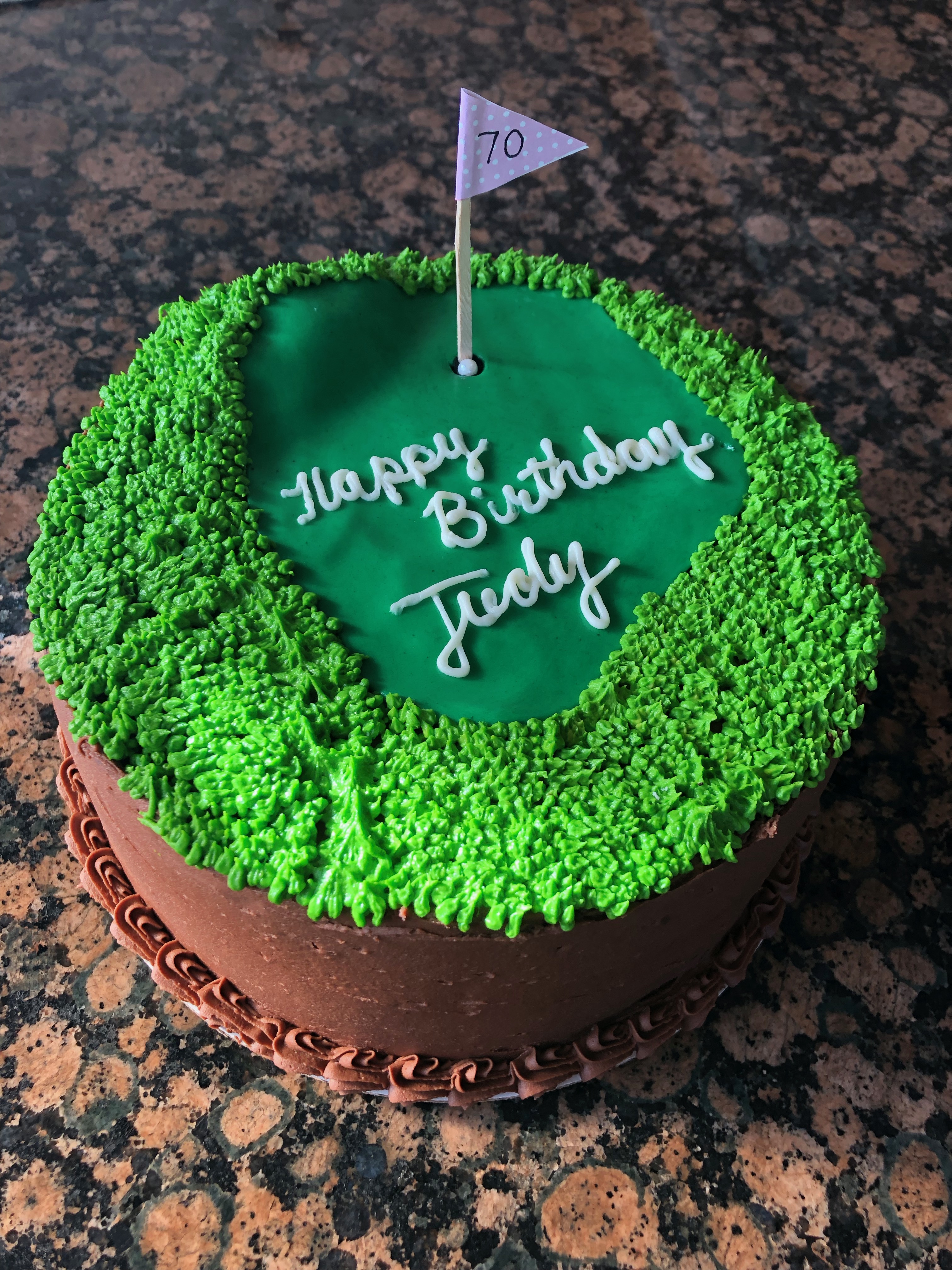 Hole in One Cake