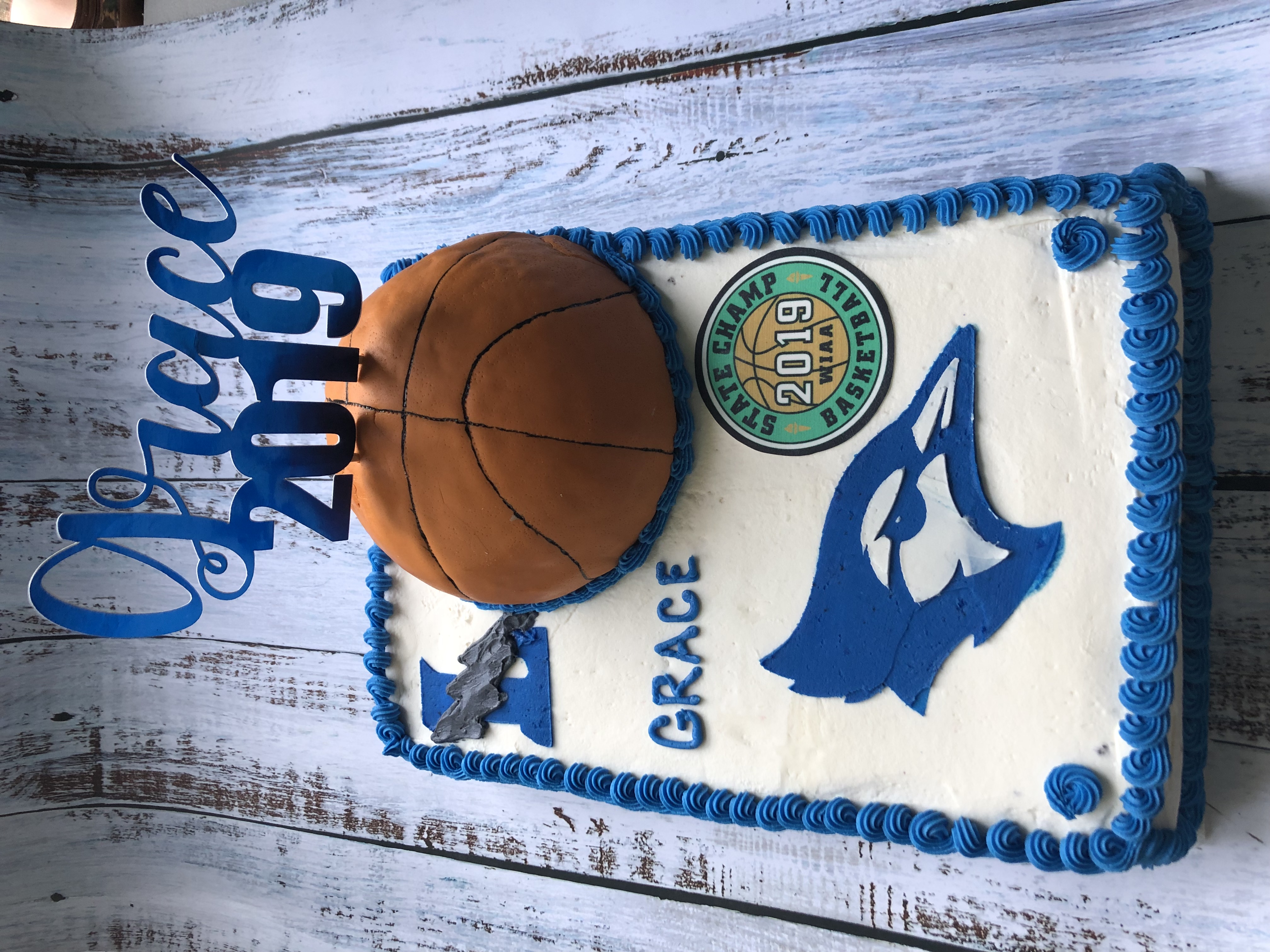 Basketball Cake