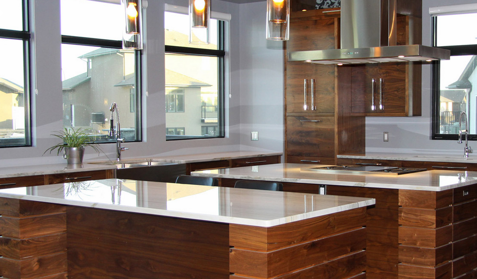 Contemporary Walnut Masterpiece