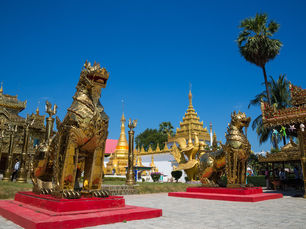 Mae Sot,泰国 Wattanaram 寺