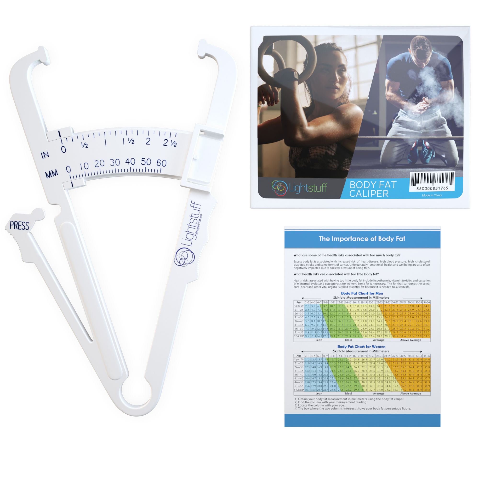 Lightstuff Body Fat Caliper