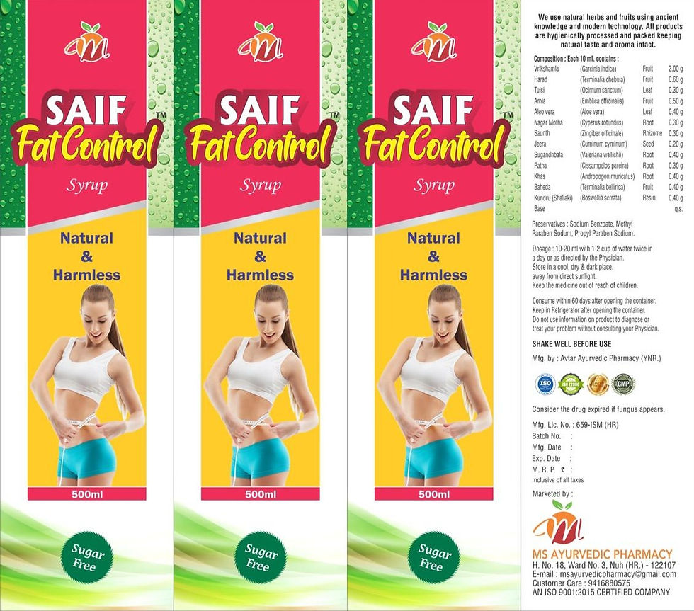 SAIF FAT CONTROL CAPSULE