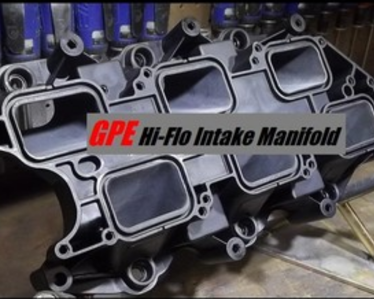 PORTED PENTASTAR V6 LOWER PUG INTAKE MANIFOLD: CHALLENGER,CHARGER,300,CHEROKEE