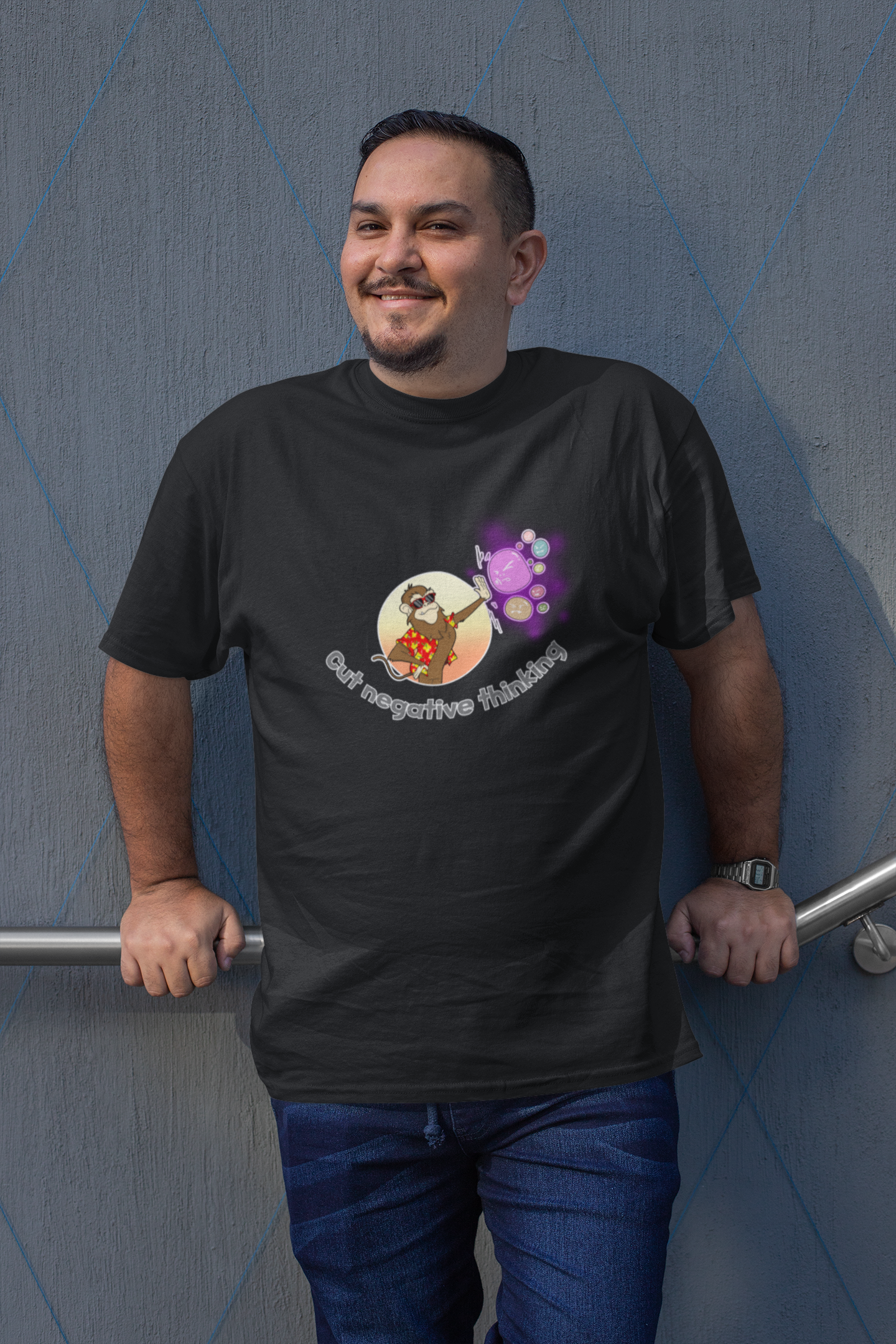 Cut negative thinking.