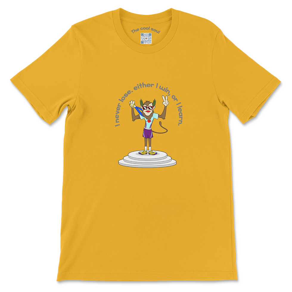 Thumbnail: I never lose, either I win, or I learn.