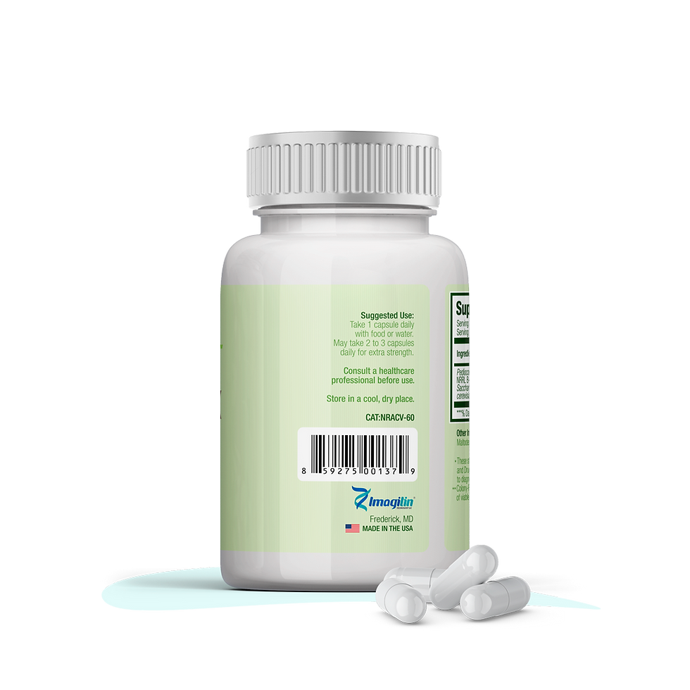 Thumbnail: NutriLots™ Replenish Veggie Capsules - Plant-Based Probiotics with Acerola for Digestive and Immune Health