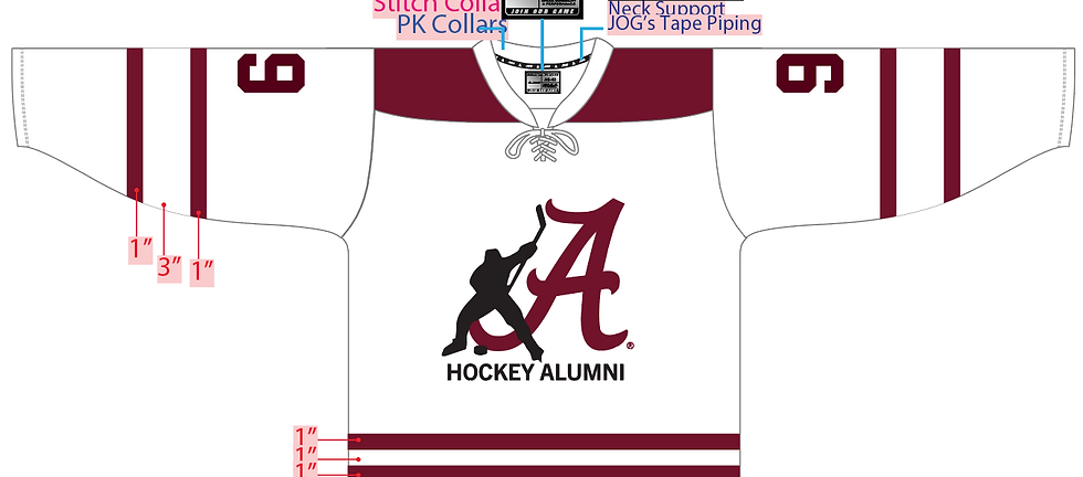 White Alumni Hockey Jersey