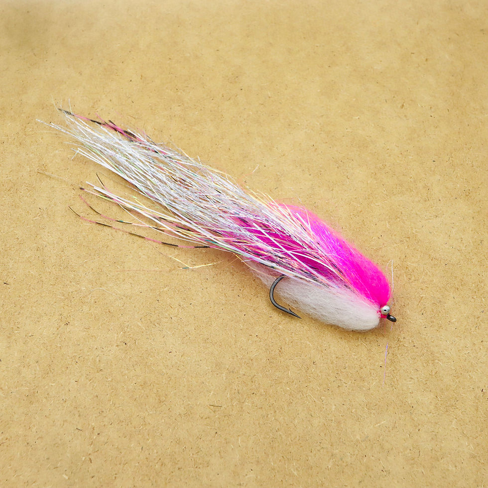 Miniature : streamer rose fluo