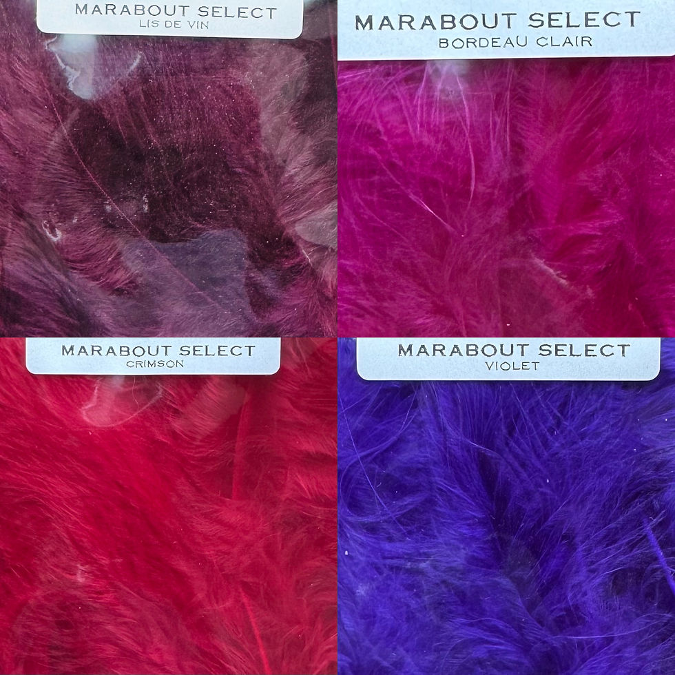 Miniature : Marabou xl select(40 coloris)