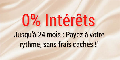 financement 0% d'intérêt sur 6, 12, 24 Mois pour l achat meubles et matelas