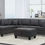 Miniature : ORT-1232   |   Reversible Sofa Sectional