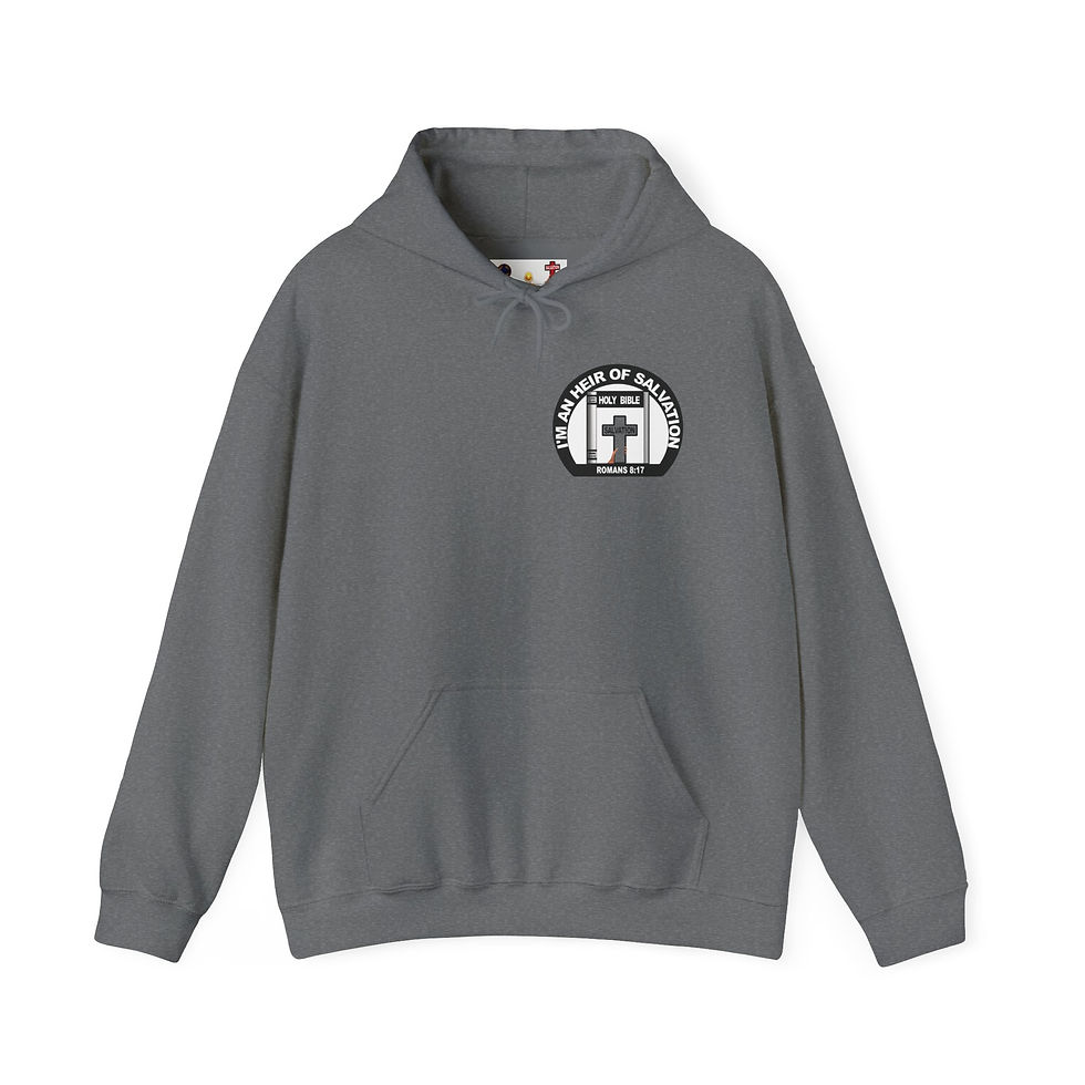 Thumbnail: Heir of Salvation Hoodie Christian Graphic Pullover