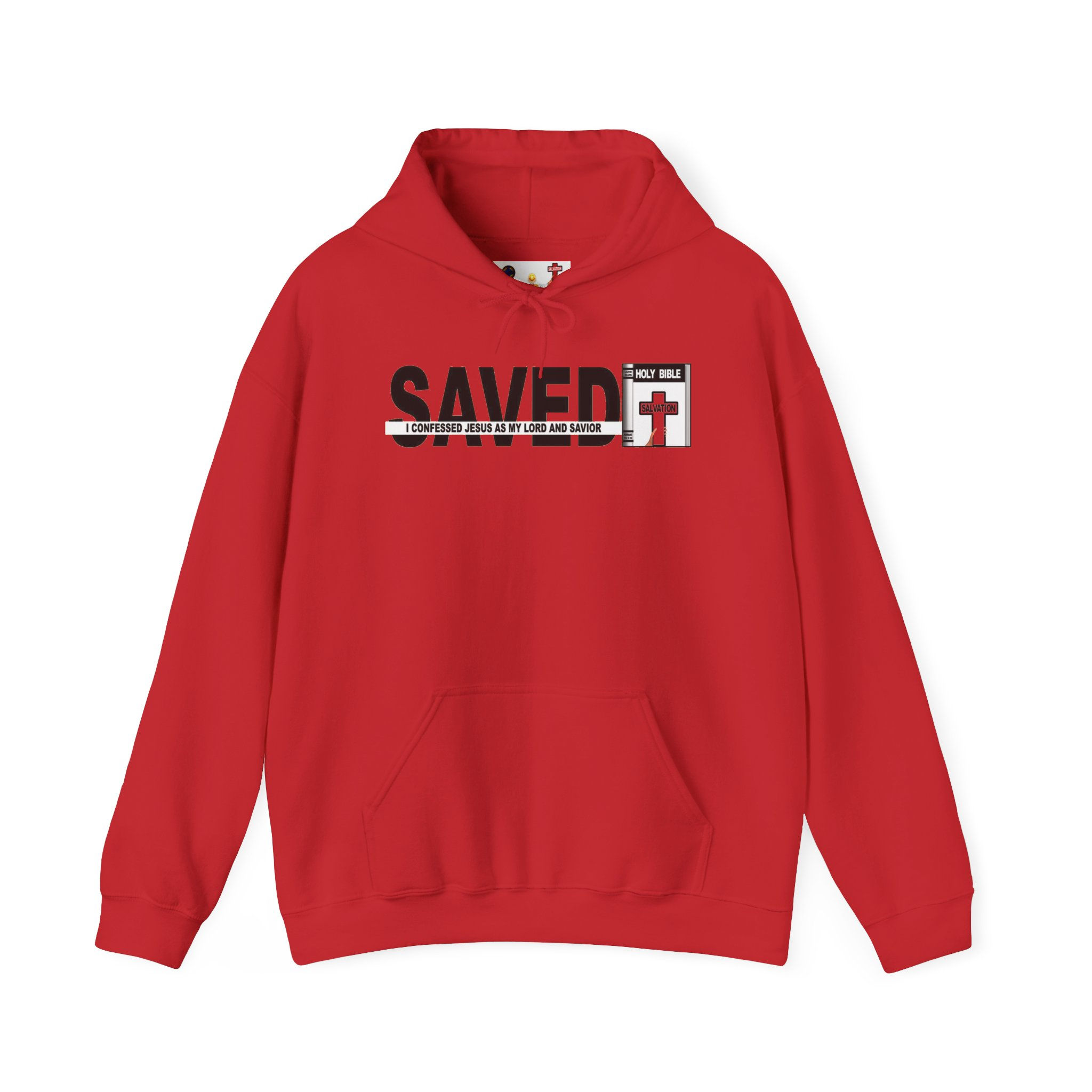 Saved Hoodie Christian Hoodie Faith Pullover 