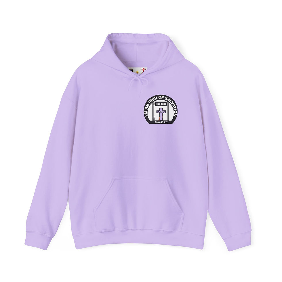 Thumbnail: Heir of Salvation Hoodie Christian Graphic Pullover