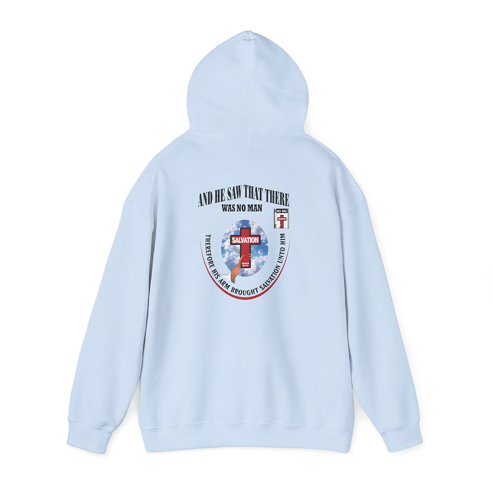Thumbnail: His Arm Hoodie Christian Cross Hoodie Unisex Religious Hoodie