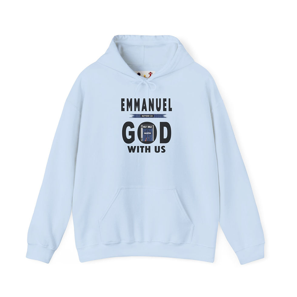 Thumbnail: Emmanuel Hoodie Faith-Based Christian Hoodie