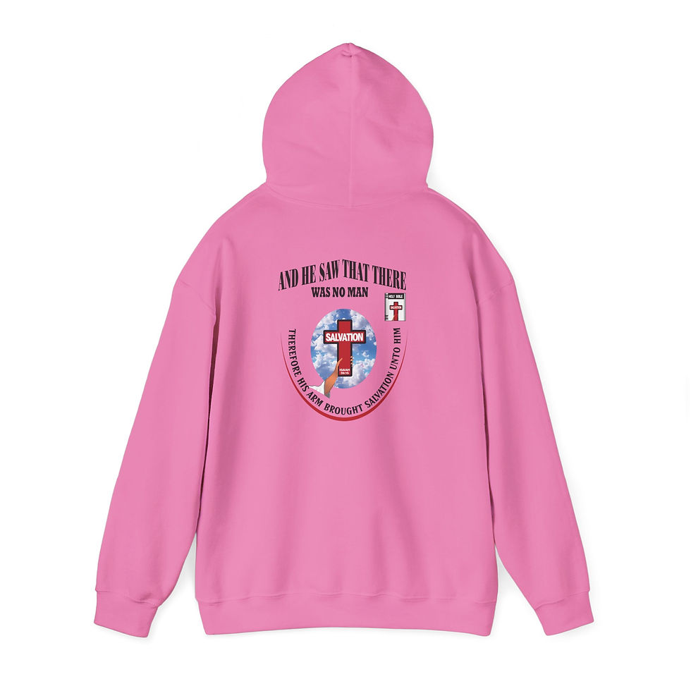 Thumbnail: His Arm Hoodie Christian Cross Hoodie Unisex Religious Hoodie