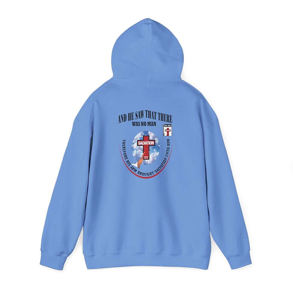Thumbnail: His Arm Hoodie Christian Cross Hoodie Unisex Religious Hoodie