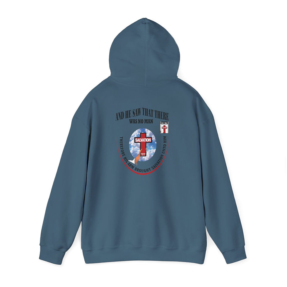 Thumbnail: His Arm Hoodie Christian Cross Hoodie Unisex Religious Hoodie