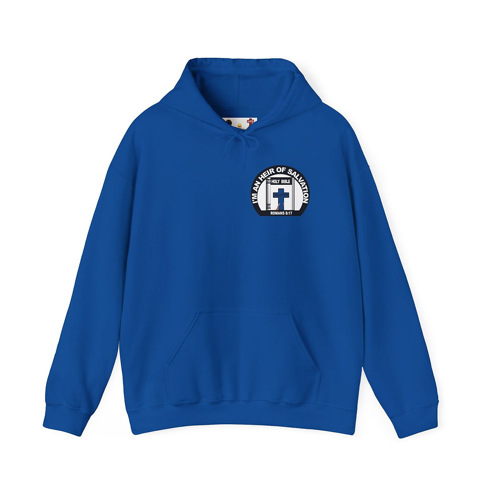 Thumbnail: Heir of Salvation Hoodie Christian Graphic Pullover
