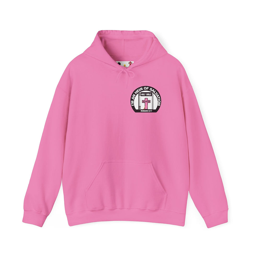 Thumbnail: Heir of Salvation Hoodie Christian Graphic Pullover