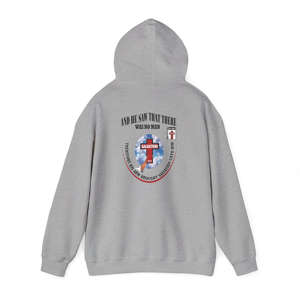 Thumbnail: His Arm Hoodie Christian Cross Hoodie Unisex Religious Hoodie