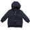 Μικρογραφία: Παιδικό μπουφάν της babyface με κουκούλα & φλις επένδυση σε μπλε σκούρο χρώμα για αγόρια