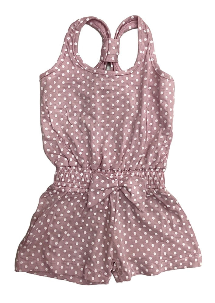 Παιδικό ολόσωμο σορτς Reflex σε χρώμα λιλά πουά για κορίτσια No 1-5 | MielKids.gr