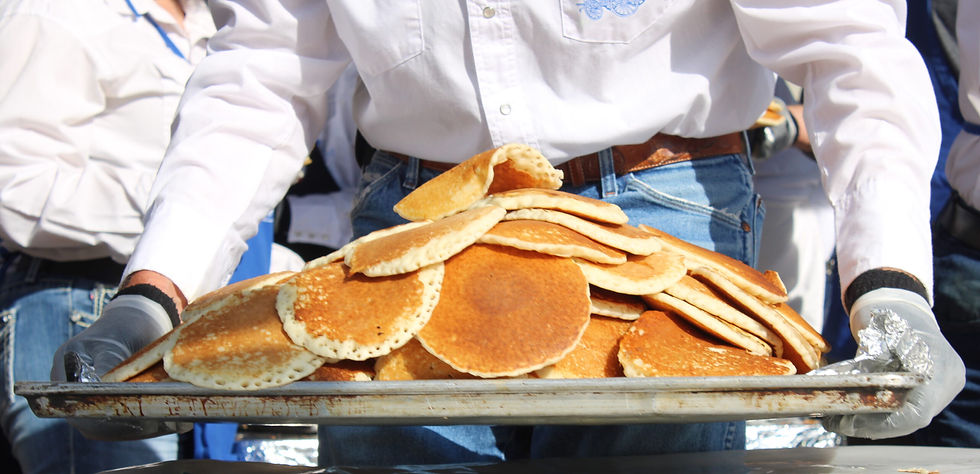 Easter Breakfast in Onderdonk Hall