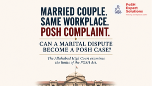 Can the POSH Act Be Used in a Marital Dispute? Allahabad High Court Stays Disciplinary Action Against Husband