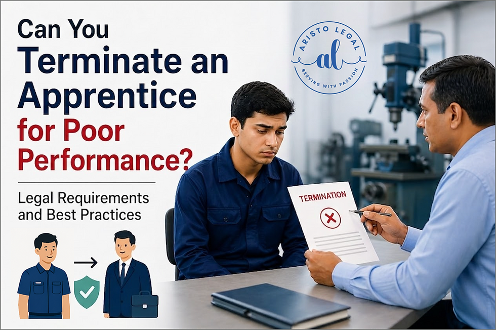 Apprentice vs. Worker: Terminating Underperformers after the 2026 Rastogi Judgement Without Triggering a "Sham" Lawsuit
