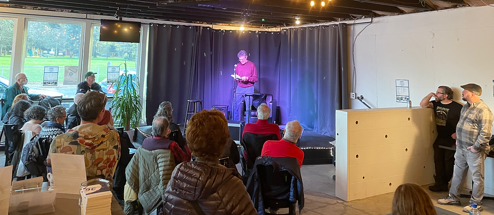 A live reading from the 2024 Small and Self-Publishing Faire.