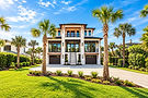 Oceanfront estate exterior, Myrtle Beach luxury real estate photography