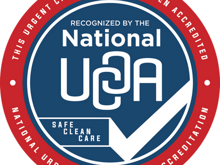 Clinicians examining patient for flu or cold at Tri-County Urgent Care in Phoenixville