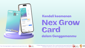 Kendalikan Keamanan Kartu Kredit Nex Grow Card Sepenuhnya