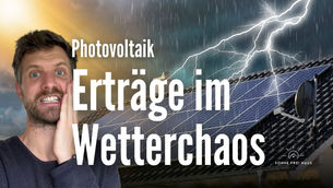 PV-Erträge im Juli: Wie gut versorgt im Wetterchaos mit 8,75 kWp und Speicher?