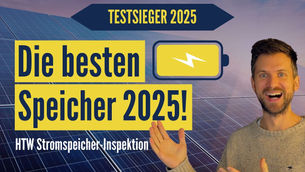 Photovoltaik Speicher 2025: Die effizientesten Stromspeicher laut HTW-Studie
