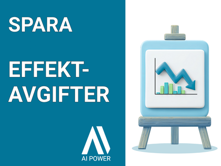 Spara effektavgifter