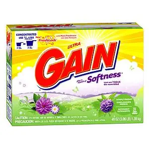 Thumbnail: Gain Ultra Powder Detergent plus a Touch of Softness, Simply Fresh