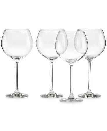Thumbnail: Lenox Fine Crystal MADEIRA Set of 4 Classic White Wine Glasses