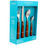 Thumbnail: Gibson Home WOOD SCROLL 16 pieces Flatware Set