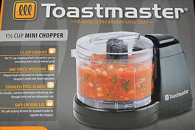 Thumbnail: Toastmaster 1-1/2 Cups One Touch MINI CHOPPER