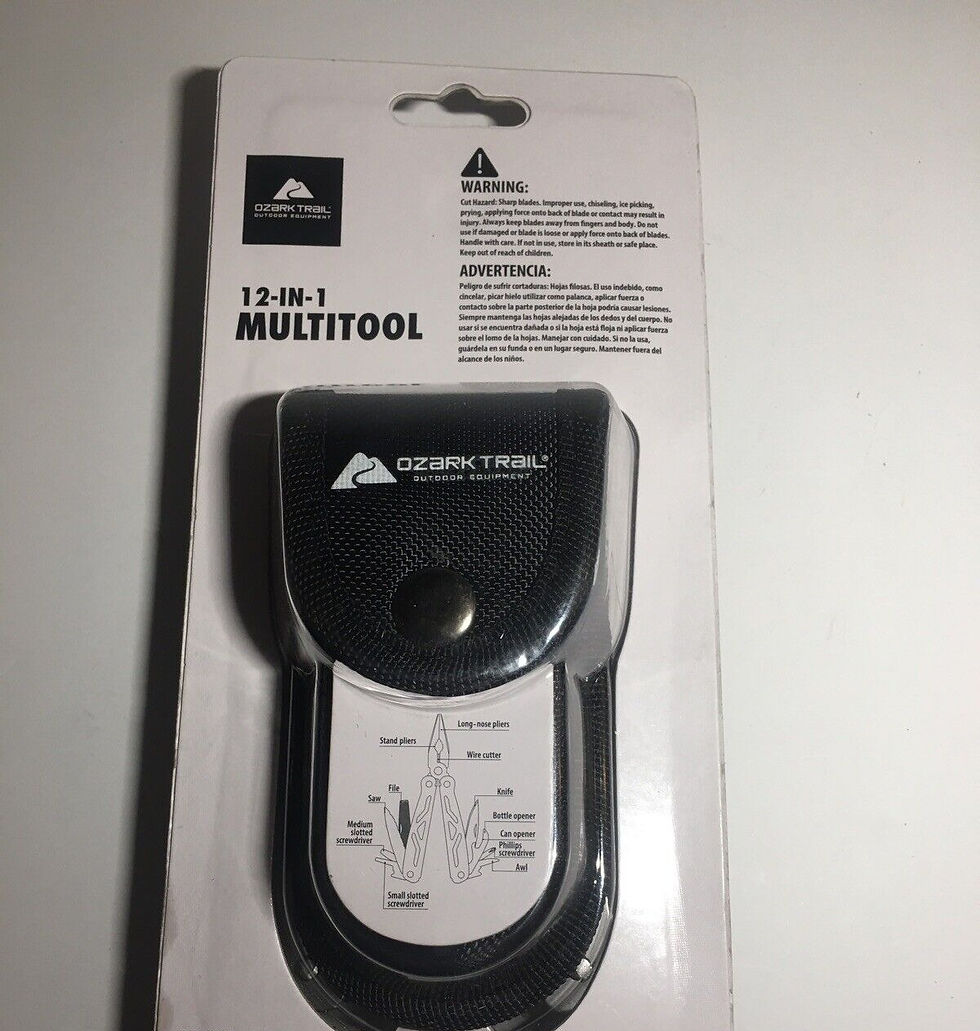 Thumbnail: Ozark Trail Outdoor Equipment 12 - in - 1 Multi Tool